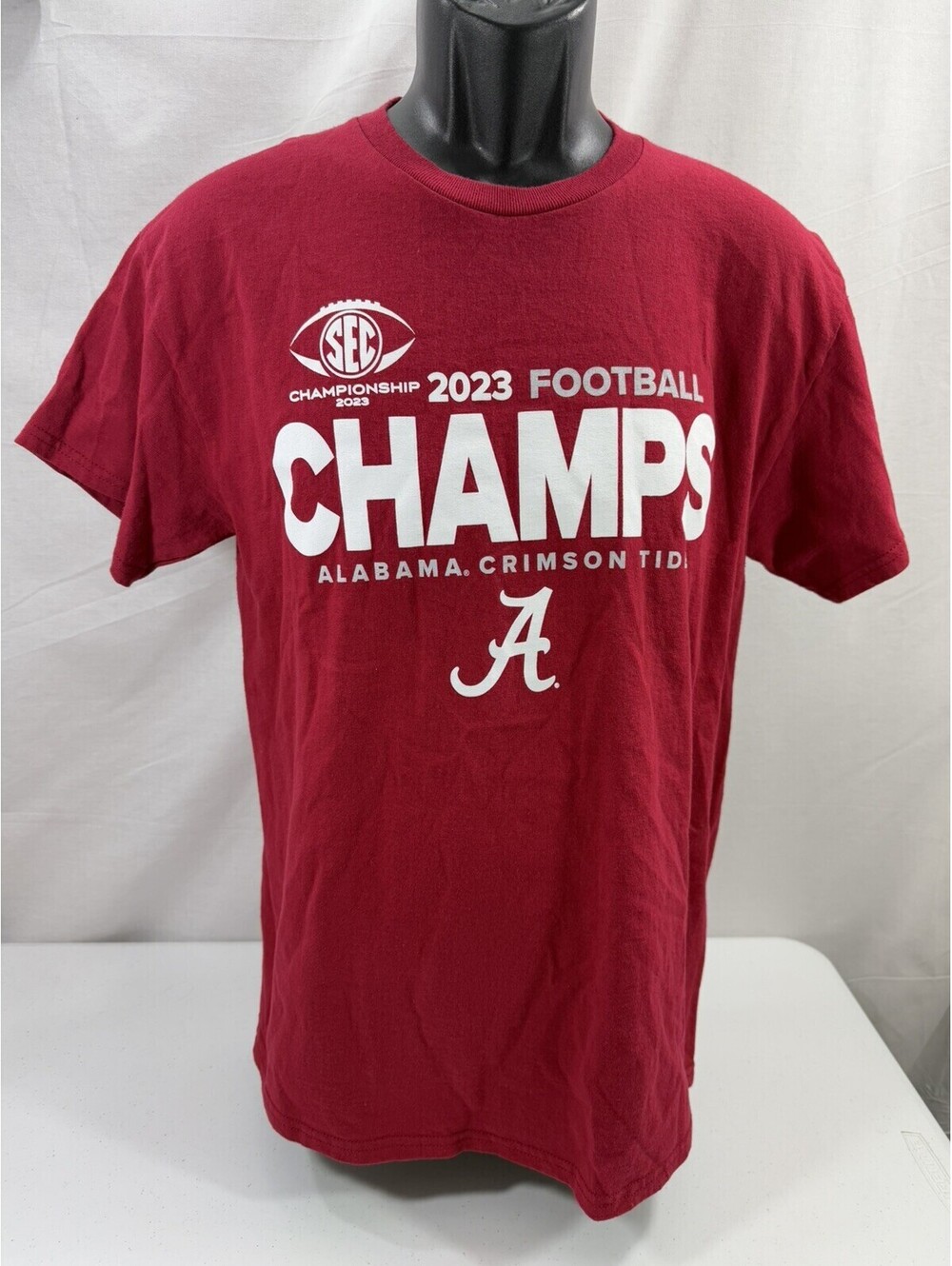 Blue 84 Alabama Crimson Tide T-Shirt Medium Red SEC Football Champions 2023